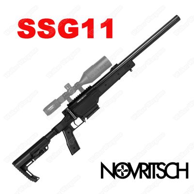 Novritsch SSG11 Airsoft Sniper 2.7Joules  530fps M150 Spring