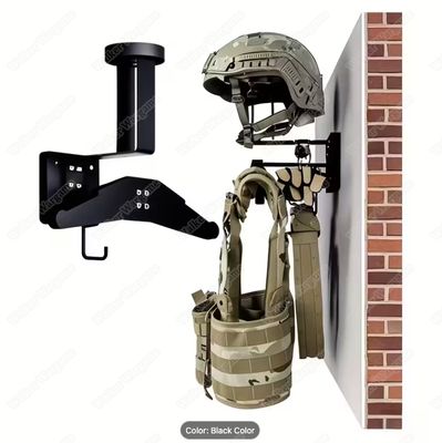 Tactical Gear Wall Mount -  Helmet Holder with Vest Hander  (fit Motorcycle Helmet and jacket) Tactical Gear Wall Mount -  Helmet Holder with Vest Hander  (fit Motorcycle Helmet and jacket)