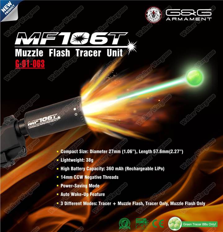 G&amp;G UVT106T Tracer Unit Super Mini Size Tracer Unit Gen2