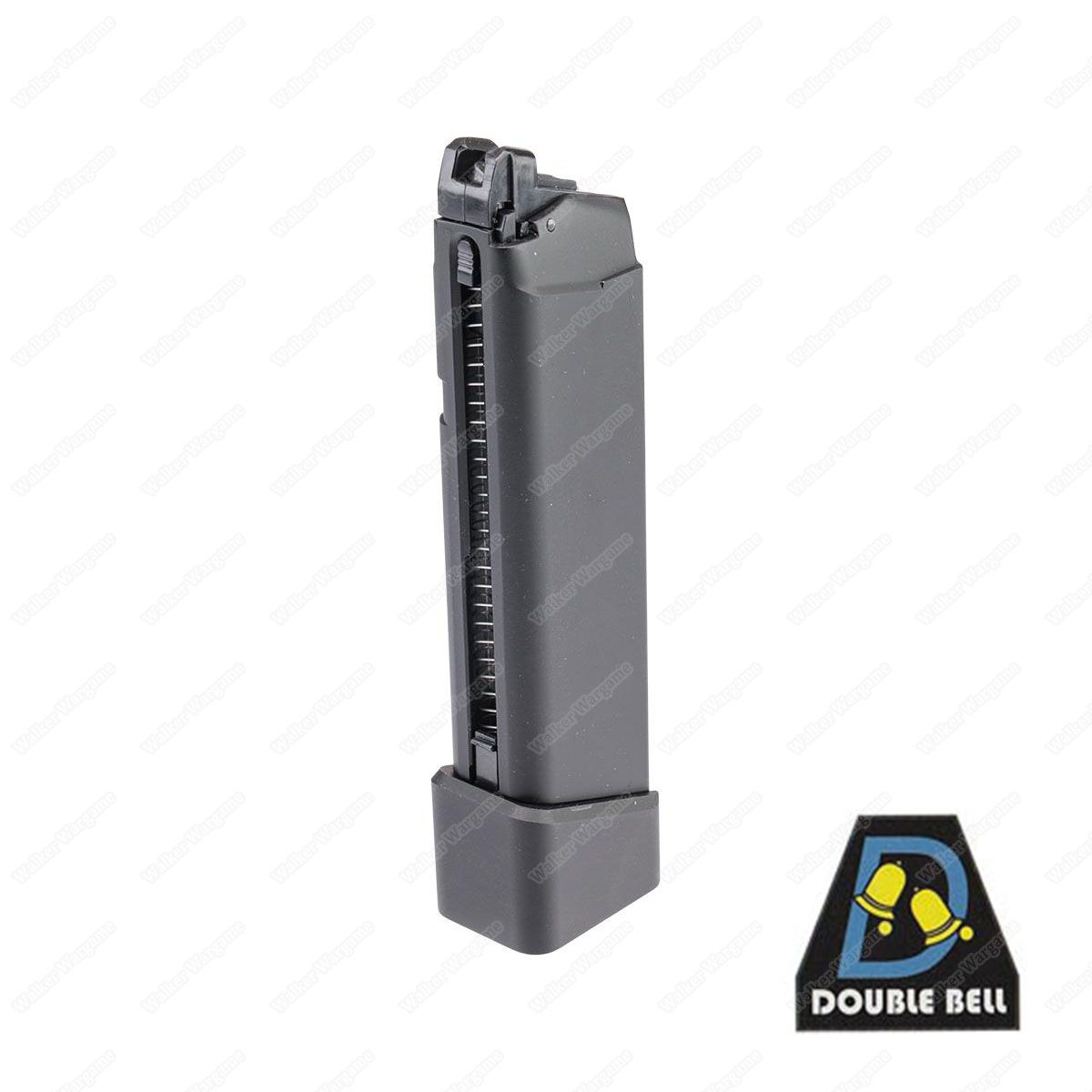 Double Bell TTI Style Magfoot G17 Green Gas Mag Airsoft Magazine
