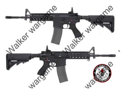 G&amp;G GC16 Full Metal Combat Machine Raider-L Airsoft Rifle - Black