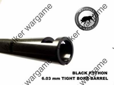Mad Bull Black Python II 6.03 Tightbore AEG Barrel Mad Bull Black Python II 6.03 Tightbore AEG Barrel