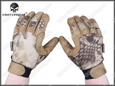 Emerson Camo Tactical Lightweight Gloves - HLD High Lander Camo