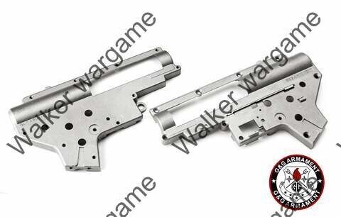 G&amp;G Zinc Metal 8mm Gearbox Case Shell Ver. II For All M4