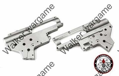 G&amp;G Zinc Metal 8mm Gearbox Case Shell Ver. II For All M4