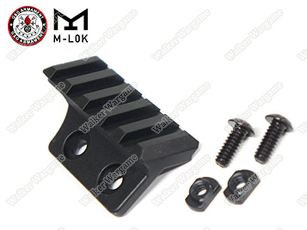 G&G M-LOK MLOK 45 Degree Picatinny Rail Adapter - Black G&G M-LOK MLOK 45 Degree Picatinny Rail Adapter - Black