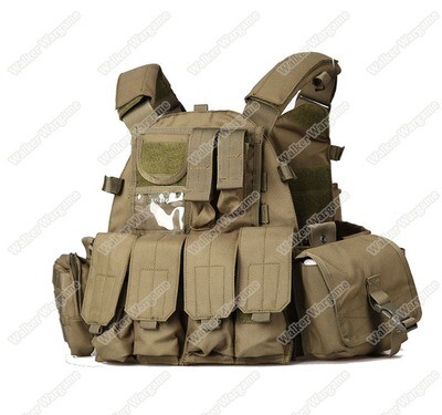 US Navy Seals 6094 VT089 Tactical Molle LBT Vest - OD Green