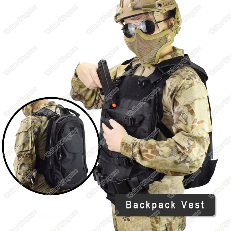 WST Vest BackPack Quick Action From Bag To Vest WST Vest BackPack Quick Action From Bag To Vest
