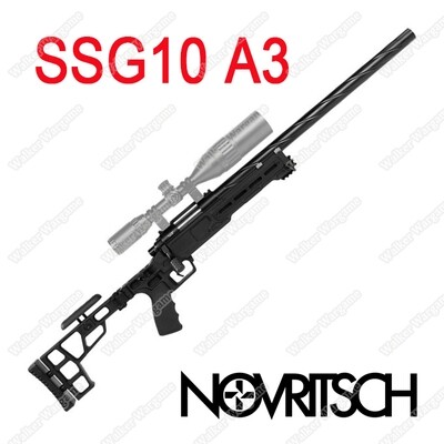 Novritsch SSG10 A3 Airsoft Sniper 2.8Joules 500fps M150 Spring Novritsch SSG10 A3 Airsoft Sniper 2.8Joules 500fps M150 Spring