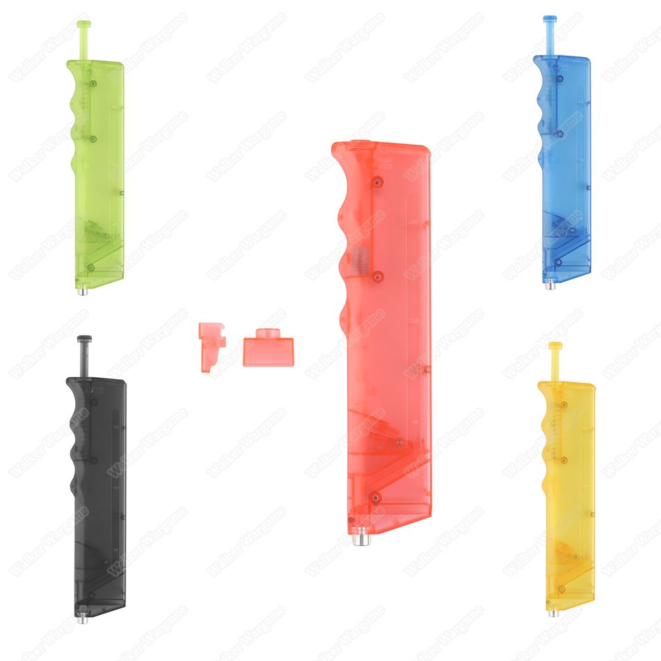 WST Long Airsoft BB Speed Loader With Extra Adapter 300rds WST Long Airsoft BB Speed Loader With Extra Adapter 300rds