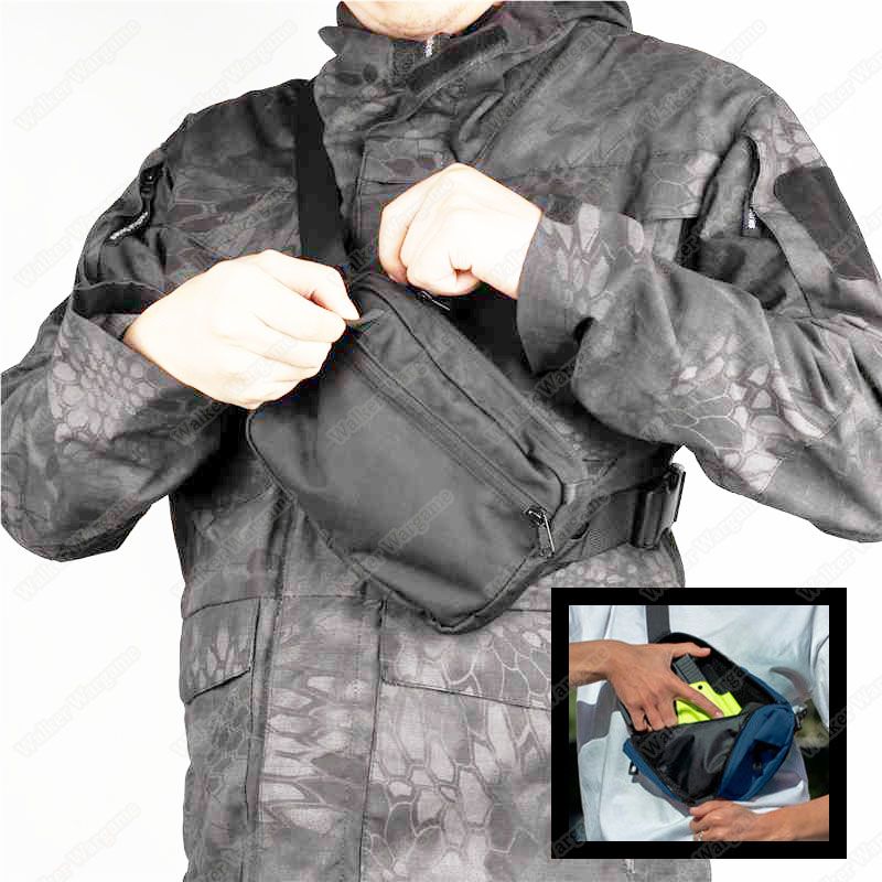 Fastest Draw Pistol EDC Chest Low Profile Bag