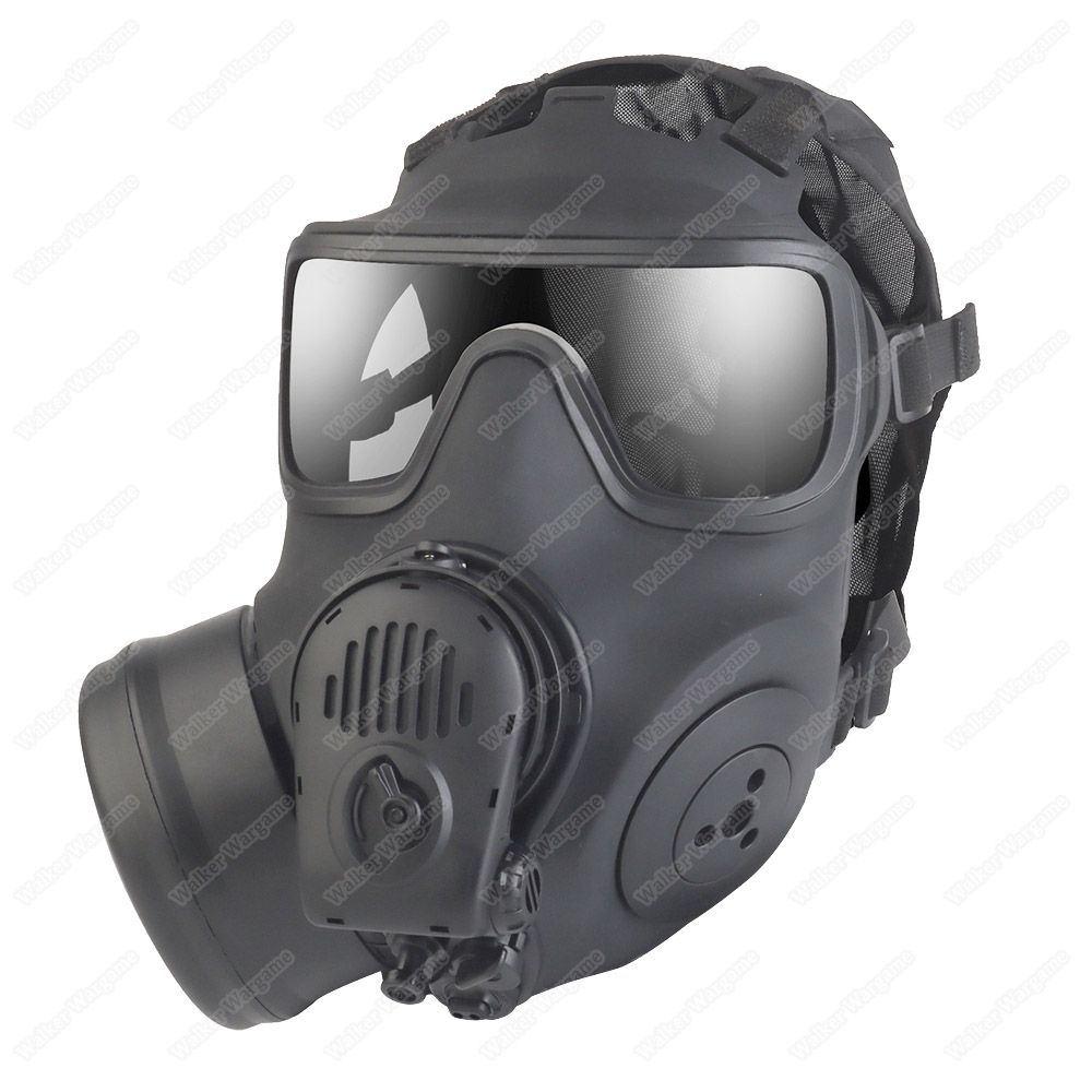 WST FM53 Gas Mask Style Face Mask With Fan Filter