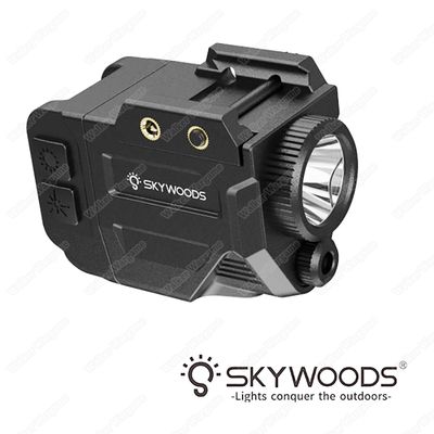 SkyWoods PL340G Tactical Flashlight With Green Laser - 2 Year Warranty SkyWoods PL340G Tactical Flashlight With Green Laser - 2 Year Warranty