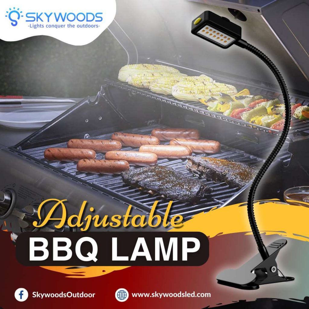 Skywoods BBQ Lamp 120Lumen Clip LED Light - L30210