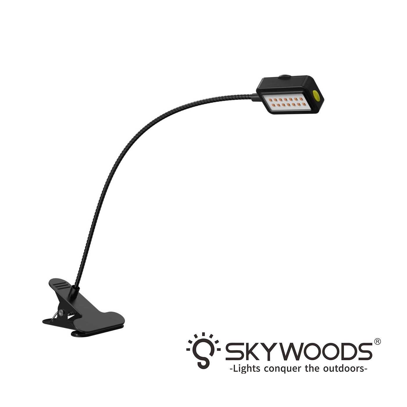 Skywoods BBQ Lamp 120Lumen Clip LED Light - L30210 Skywoods BBQ Lamp 120Lumen Clip LED Light - L30210