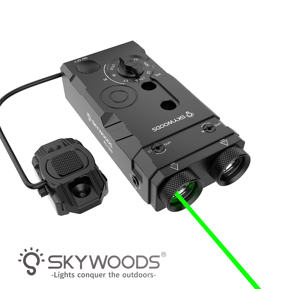 Skywoods PEQ Box RL1350 With Green Laser IR Laser Skywoods PEQ Box RL1350 With Green Laser IR Laser
