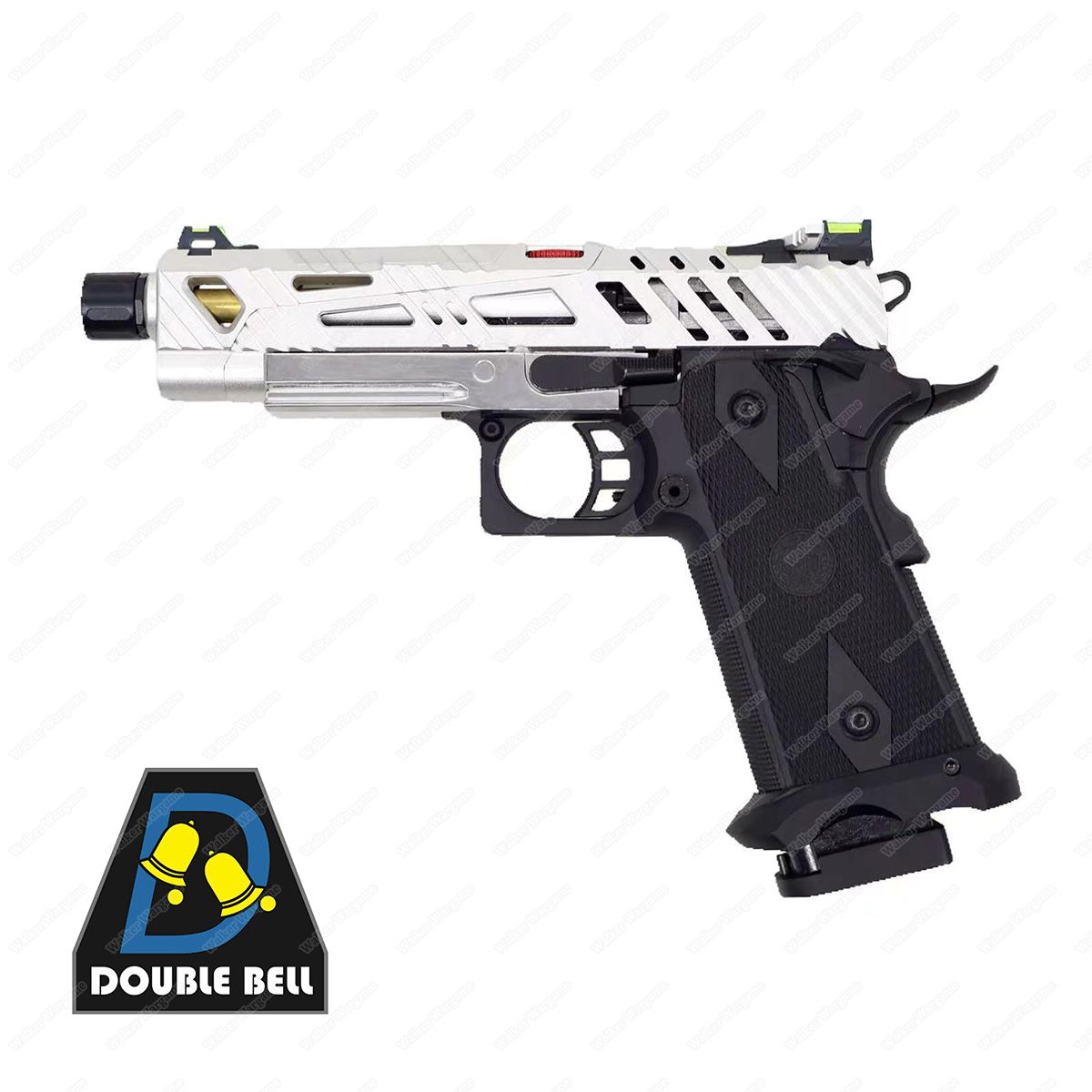 Double Bell 799 Black STI Hi Capa 5.1 Gas Blowback Airsoft Pistol Double Bell 799 Black STI Hi Capa 5.1 Gas Blowback Airsoft Pistol