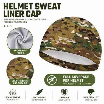 Helmet Inner Skull Cap - Breathable , Fast Drying Helmet Inner Skull Cap - Breathable , Fast Drying