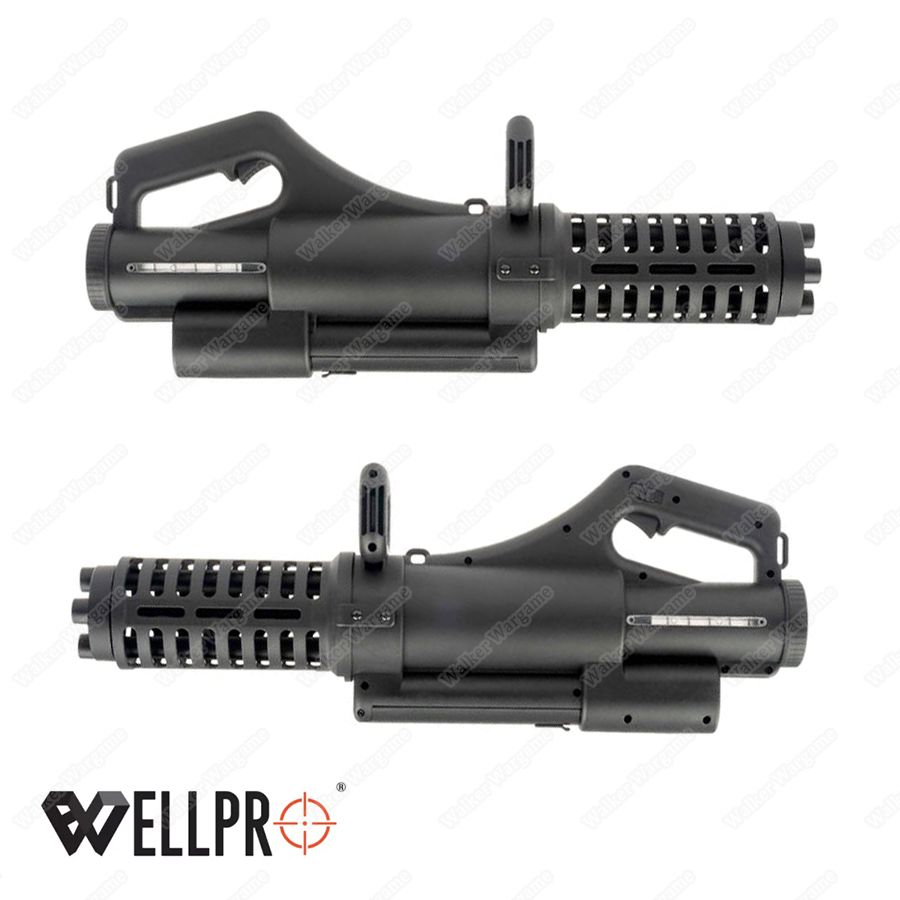 Litmit Stock - Wellpro SLBB Minigun Lite 4 Rotating Barrel Litmit Stock - Wellpro SLBB Minigun Lite 4 Rotating Barrel