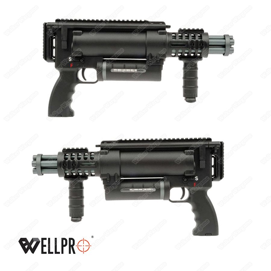 Litmit Stock - Wellpro Minigun 5 Rotating Barrel AEG Airsoft Gun Litmit Stock - Wellpro Minigun 5 Rotating Barrel AEG Airsoft Gun