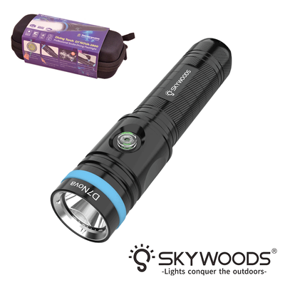 Skywoods D7 NOVA Professional Dive Torch Diving Flashlight Skywoods D7 NOVA Professional Dive Torch Diving Flashlight