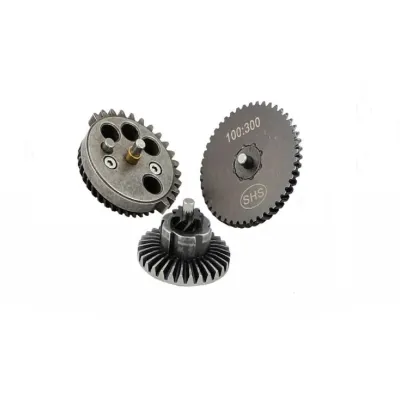 SHS Ultra High Torque 100:300 Gear Set For Airsoft Gear Box SHS Ultra High Torque 100:300 Gear Set For Airsoft Gear Box