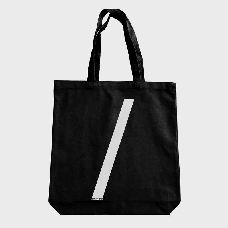 Slash Logo Tote Bag