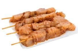 Brochetas de pollo