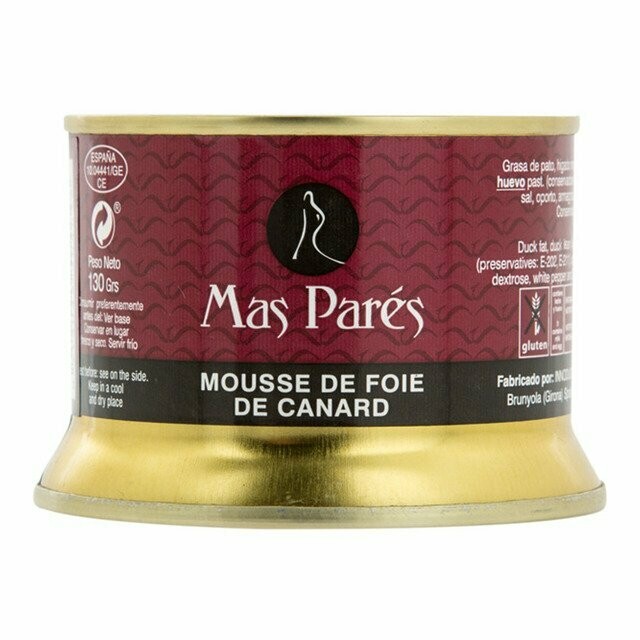 Mousse de foie de pato Mas Parés