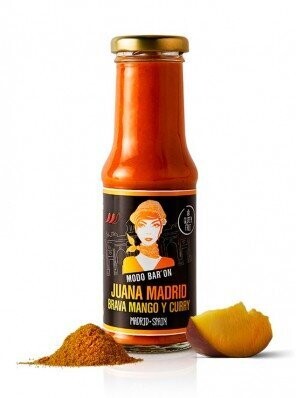 Salsa brava curry y mango Juana Madrid