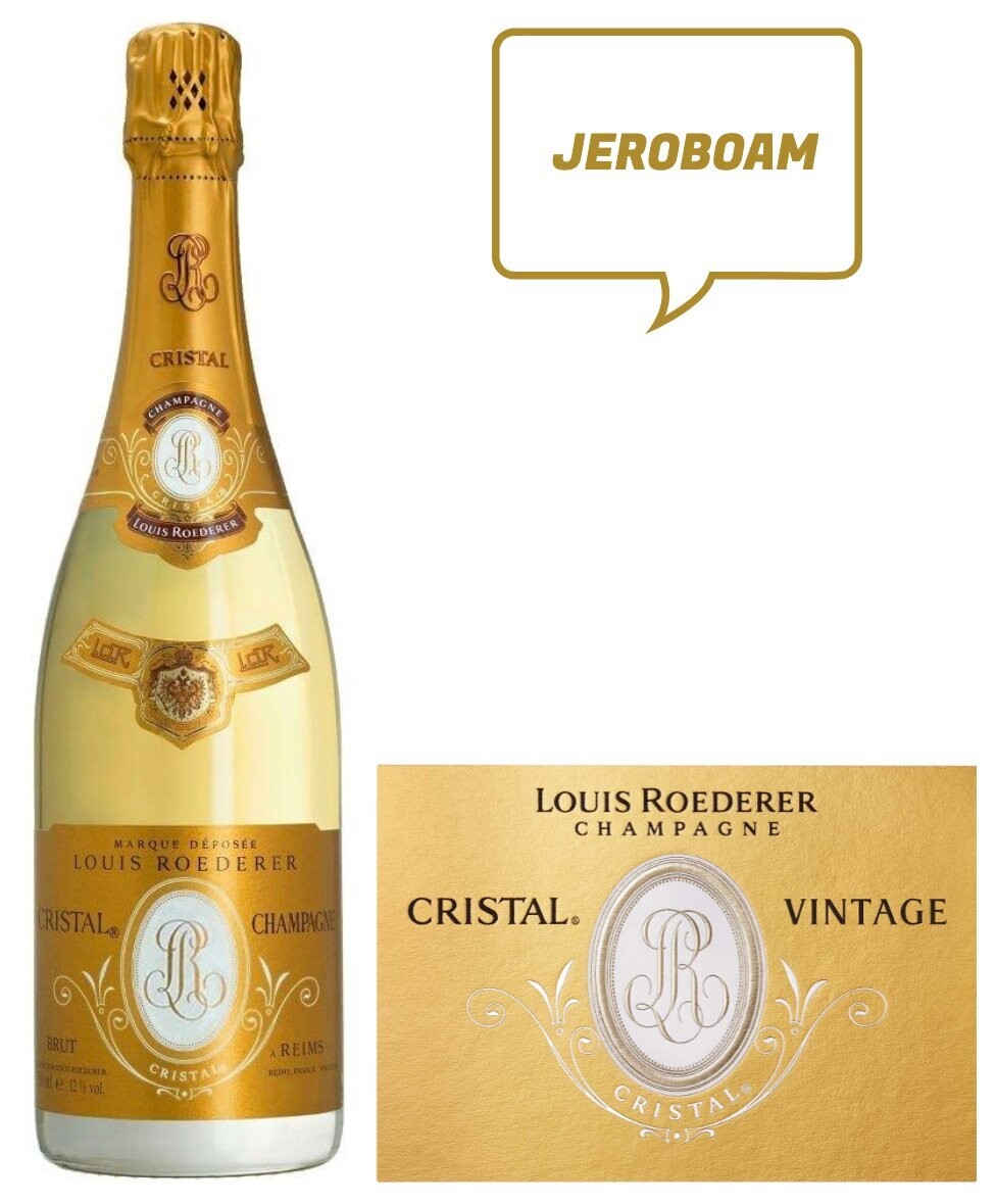 Champagne Cristal Roederer blanc 1999 jéroboam Louis Roederer