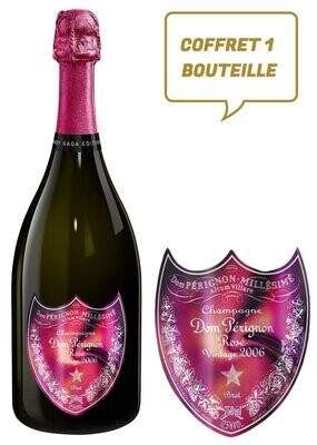 Champagne Dom Pérignon rosé 2006 Edition Limitée Lady Gaga Moët & Chandon