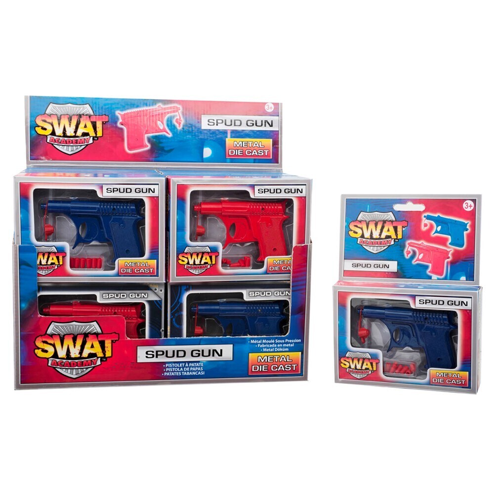 Diecast metal 3 in 1Spud gun.
