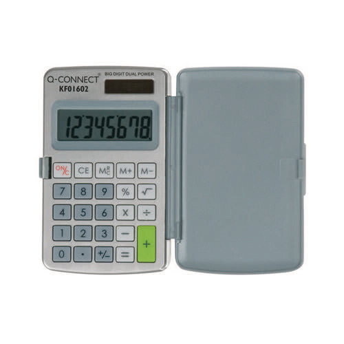 Q Connect handheld calculator