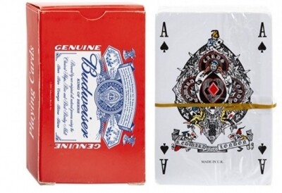 Budweiser playing cards