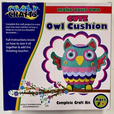 Make your own: Cute Owl Cushion
