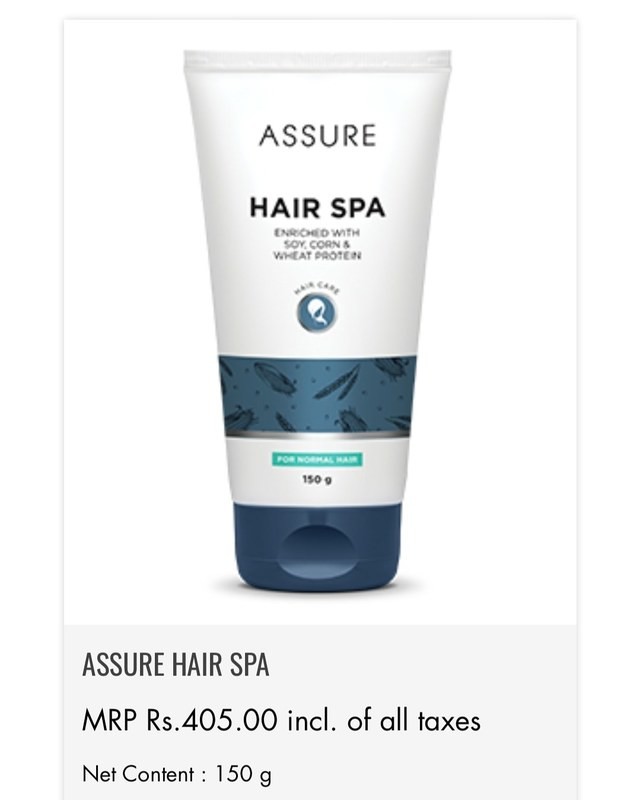 VESTIGE&#39;S Assure Hair Spa