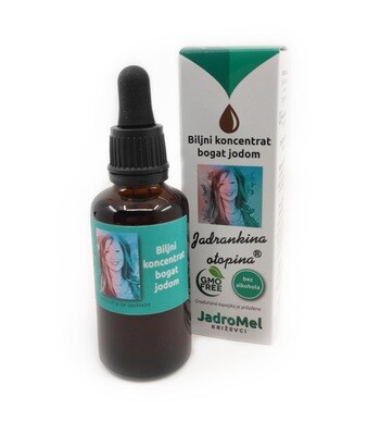 Herbal Iodine Solution Concentrate - a Dietary Supplement