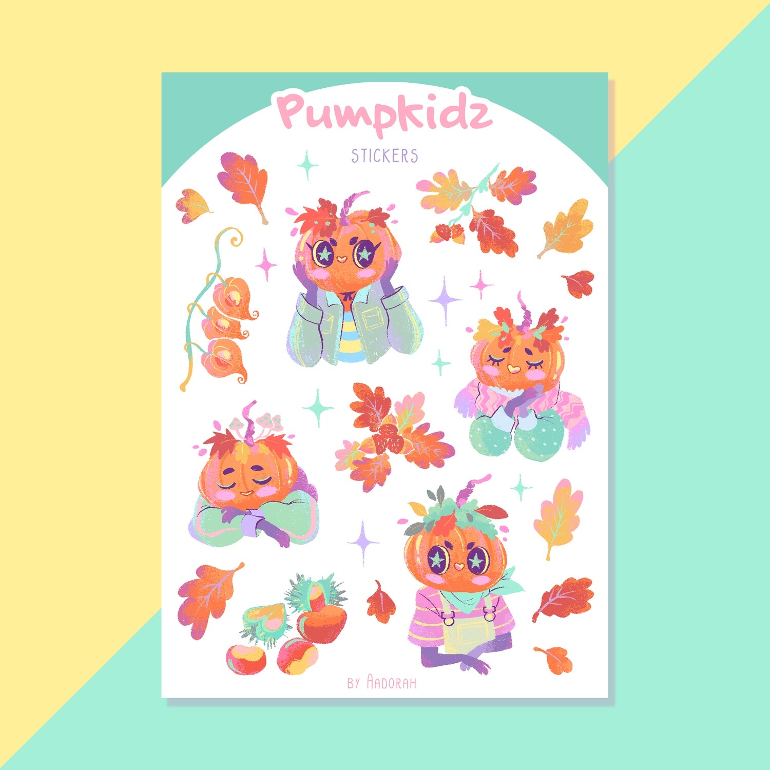 Pumpkidz Sticker sheet