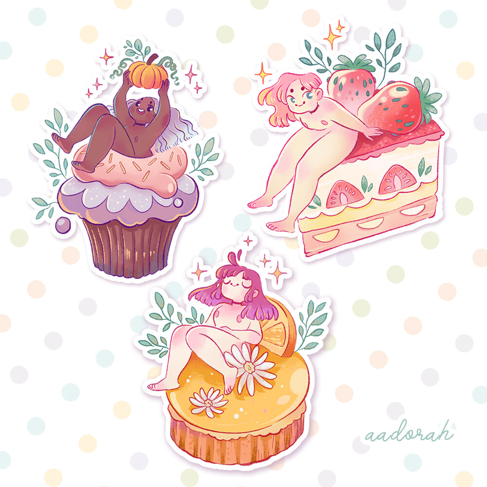 Cake Ladies - Stickers