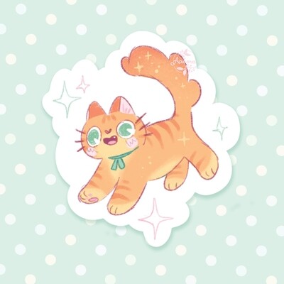 Happy Cat - Sticker