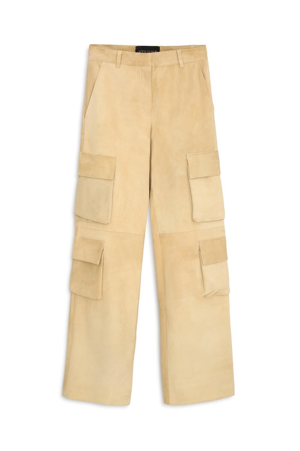 Suede trousers