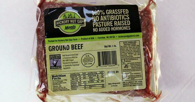 100% Grass Fed Ground Beef 80/20