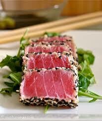 Ahi Seared Tuna Slices