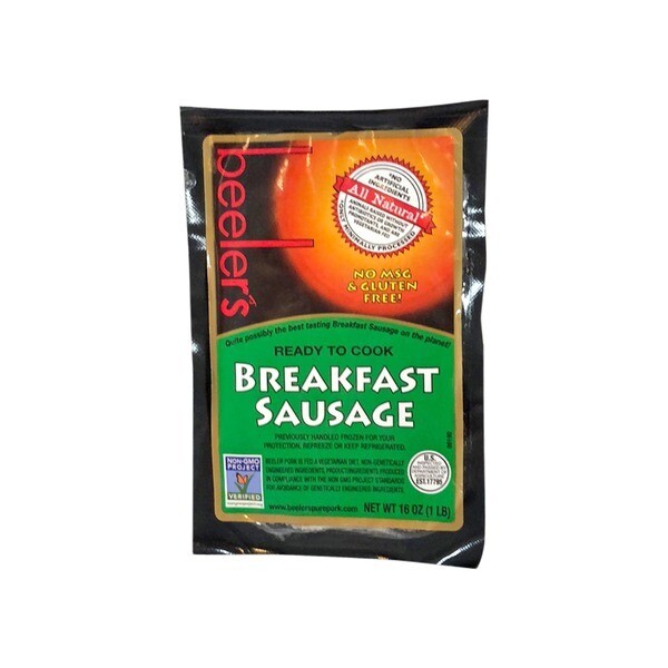 Beelers Breakfast Sausage 1lb
