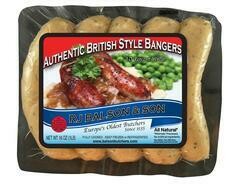 Authentic All Natural British Style Bangers
