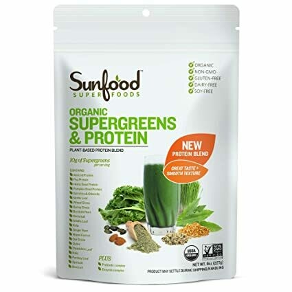Supergreens & Protein 8oz