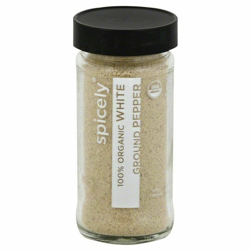 Organic White Ground Pepper