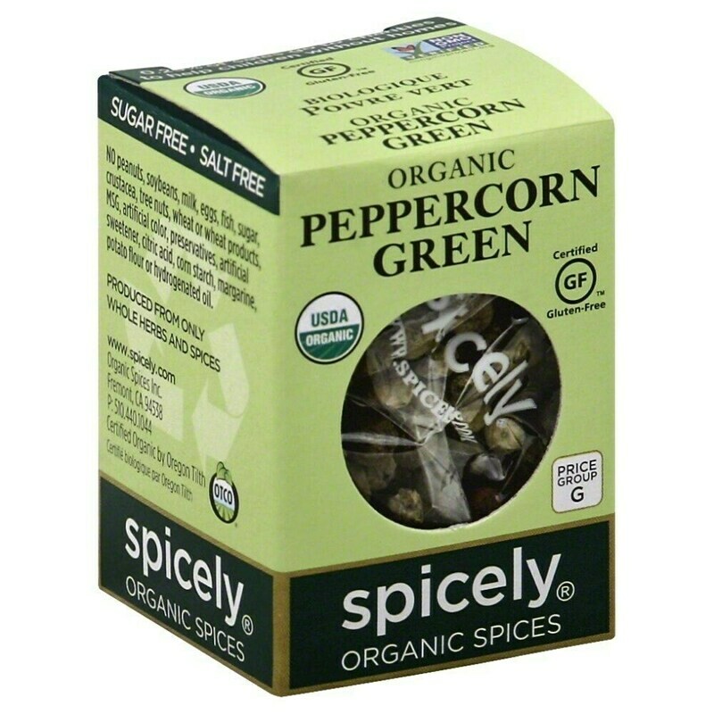 Organic Green Peppercorn