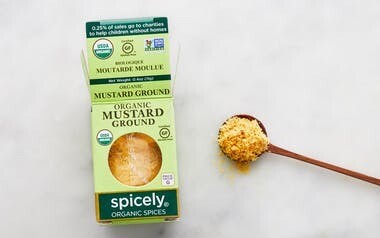 Organic Ground Mustard